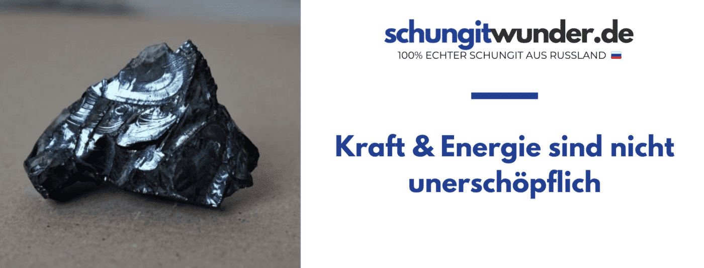 Energie ist nicht unerschöpflich